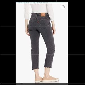 Levi 501 crop jeans